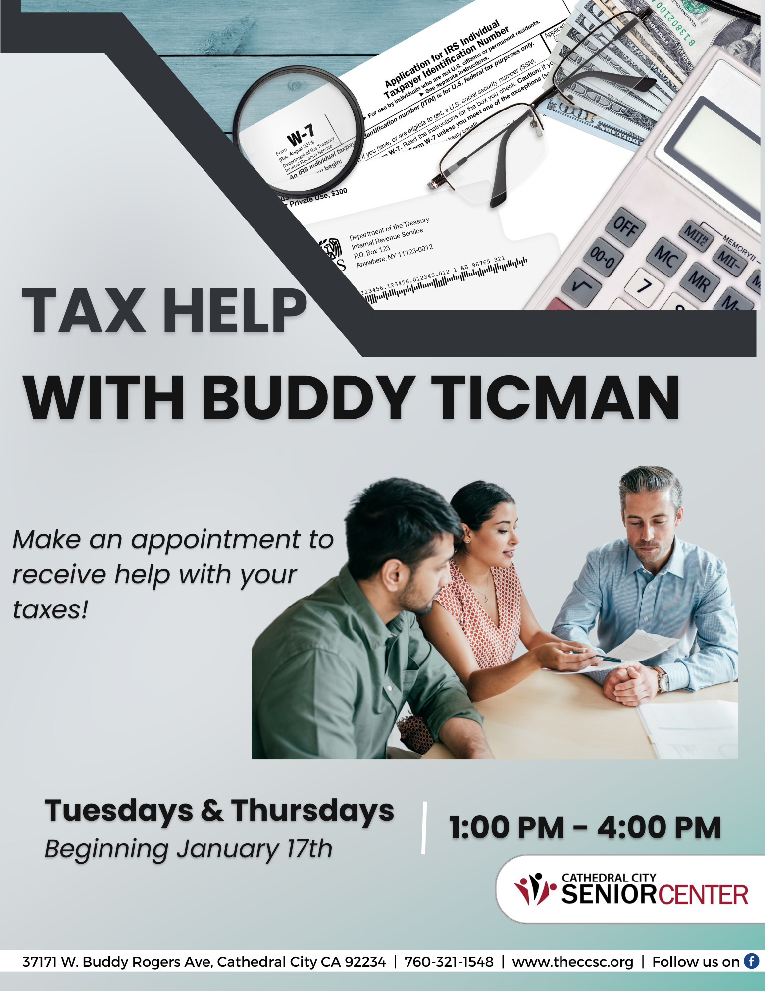 Tax Help with Buddy TIcman